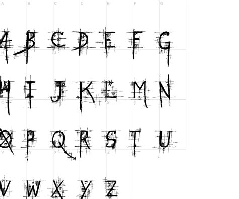 Gothic Fonts Alphabet Truetews