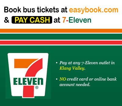 Book bus ticket in malaysia & singapore now! Book bus tickets at easybook.com & pay CASH at 7-Eleven ...