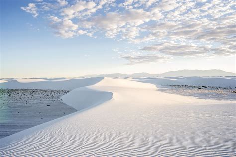 The White Sands Is Visited By Around 500000 People Each Year And We
