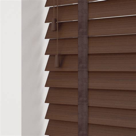 Cheapest Blinds Uk Ltd Walnut Faux Wood With Tapes Cheap Blinds