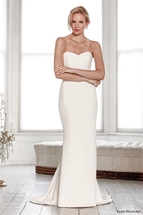 Off the shoulder wedding dresses are one of most popular looks among the numerous silhouette details. Sassi Holford 2015 Wedding Dresses — Signature Bridal ...