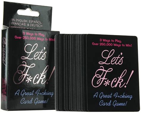 LET S F K CARD GAME Naughty Sex Position Card Game For Couples Adults