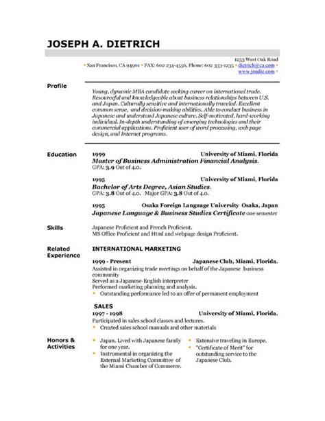 The best free resume templates. Free Resume Template Downloads | EasyJob