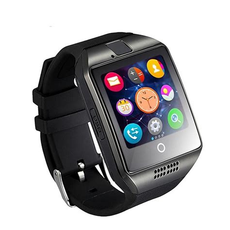 Bluetooth Q18 Smart Watch Q18 With Touch Screen Camera Support Sim Tf