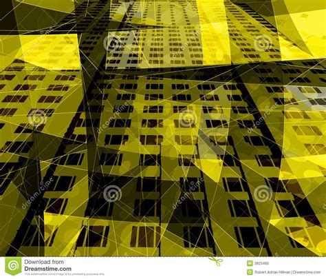 Yellow Architecture Stock Vector Illustration Of Graphic