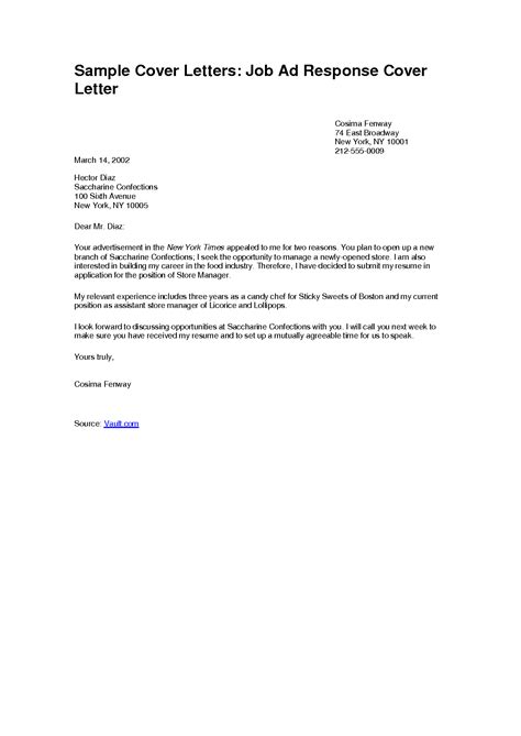 12 Sample Of Cover Letter For Employment Cover Letter Example