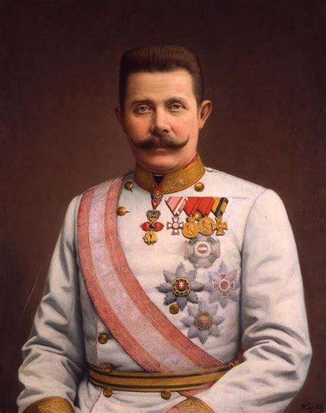 Franz Ferdinand As Emperor Of Austria Hungary Made In Advance For His