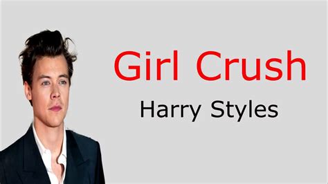 Harry Styles Girl Crush Lyrics At The Bbc Youtube