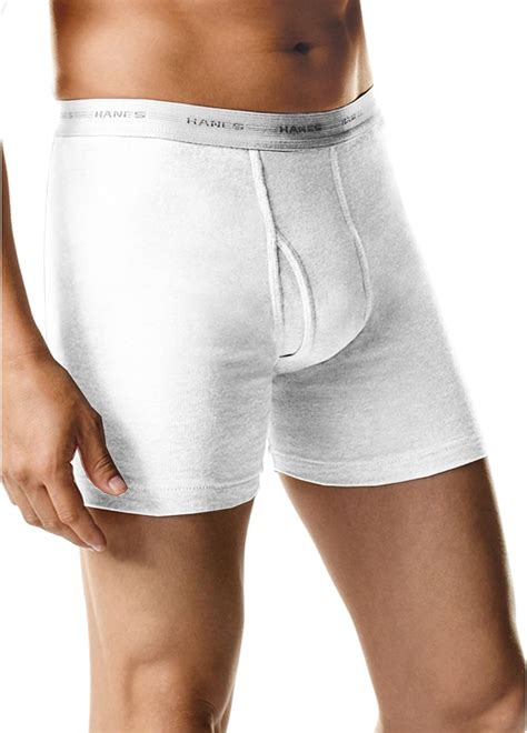Hanes Mens Boxer Briefs White Xx Large Us At Amazon Mens Clothing Store