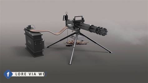 Ultra Realistic M134 Minigun Firing Video Hd │lore Via Web │vfx Youtube