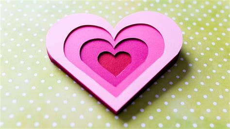 I just want to make a greeting card with my imac that has sierra. How to Make - 3D Greeting Card Valentine's Day Heart ...