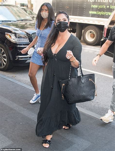 Vanessa Bryant Stuns In Black Maxi Dress As She Steps Out With Babes During Family Trip To