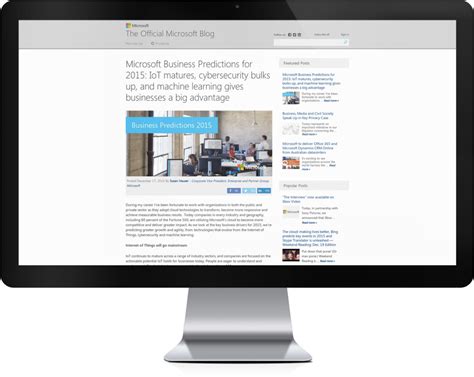 Microsoft Corporate Blogs Website Portfolio Webdevstudios