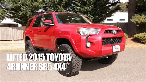 Lifted 2015 Toyota 4runner Sr5 4x4 Youtube