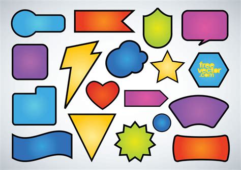 Free Vector Shapes Vector Art And Graphics