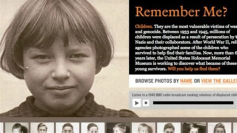 Tracing Children Of The Holocaust Using Social Media Bbc News