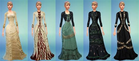 My Sims 4 Blog Victorian Fashion Collection By Unsinkablejoe