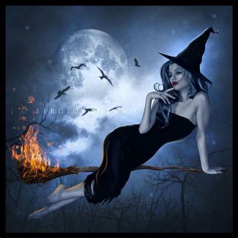 Gothic Art Fantasy Witch Halloween Witch Beautiful Witch