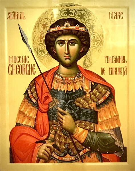 Saint George Byzantine Art Byzantine Icons St