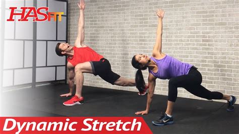 12 Min Full Body Dynamic Stretching Routine Dynamic Warm Up Exercises Before Workout And For