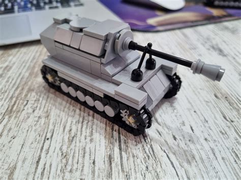 Lego Custom Instructions Mini Tank Ferdinand