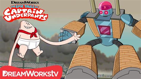 Captain Stretchy Pants Dreamworks The Epic Tales Of Captain Underpants Youtube