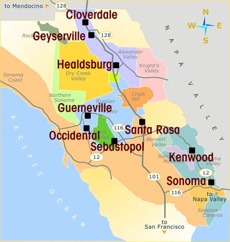 Must See Wineries Of Sonoma Plus A Primer On Wine Types By Region