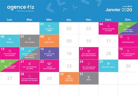 Calendrier Marketing 2021 La Liste Des événements De Lannée Tiz