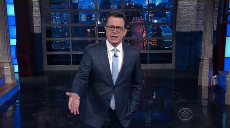 Stephen Colbert Is Missing Out On Perfectly Good Sex Scandals The New