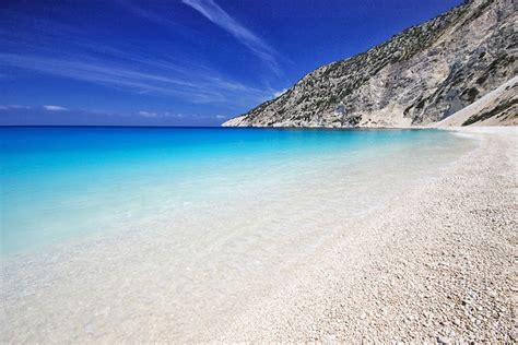 Traveler Guide Myrtos Beach Kefalonia Greece