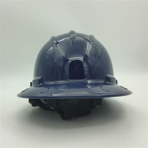 Bullard Aboveview Full Brim Hard Hat Ratchet Grey Visor With 3 Point