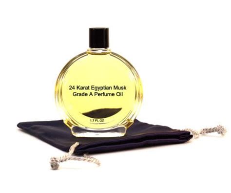 24 Karat Egyptian Musk Perfume Oil 17 Oz In Premium Glass Bottle