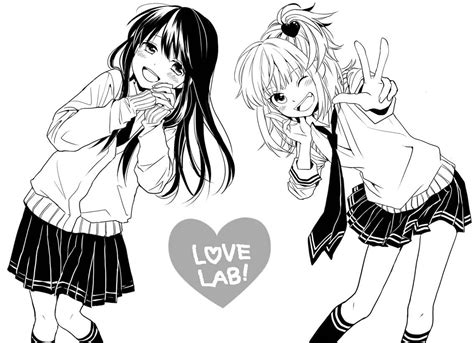 Maki Natsuo And Kurahashi Riko Love Lab Drawn By Miyahararuri Danbooru
