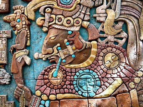 Mayan Art Epcot Mayan Warrior Photograph Epcot Mayan Warrior Fine