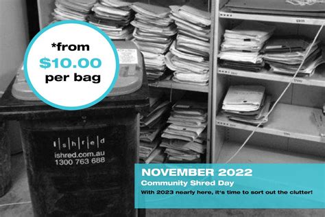 2022 November Community Shred Day Ishred Document Destruction