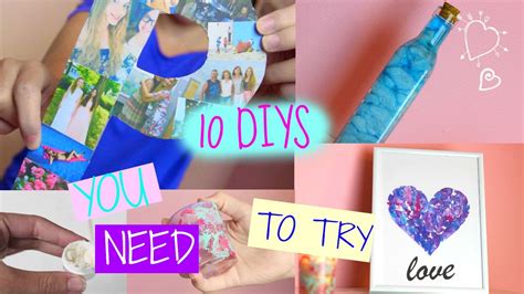 10 Diy Project Ideas You Need To Try ♥♥♥ Youtube