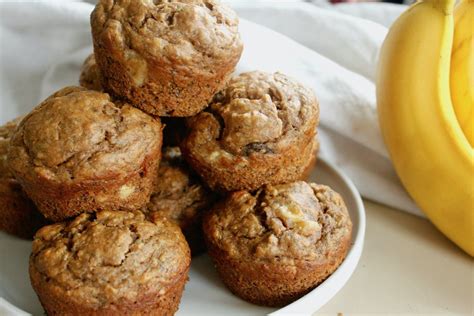 banana buttermilk muffins fluffy easy and delicious to taste