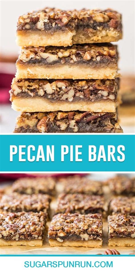 Perfectly Nutty And Slightly Gooey Pecan Pie Bars Are A Fast And Fun