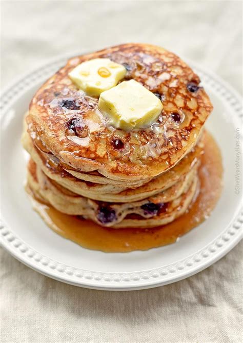 Yogurt Blueberry Pancakes Recipe Shewearsmanyhats