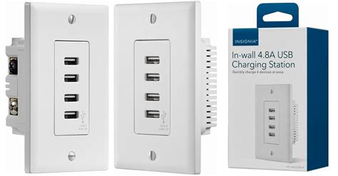 Best Buy Insignia 4 Port Usb Outlet Just 1199 Regularly 35
