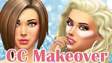 Custom Content Makeover Speed Edit Ashlyn Obrien The Sims 4
