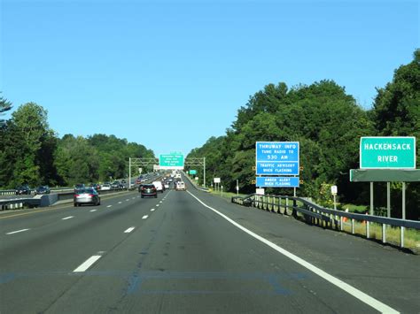 New York Interstate 87 Northbound Cross Country Roads