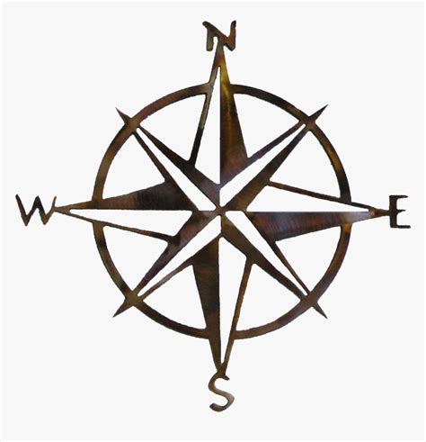 Simple Compass Png Transparent Background Compass Rose Clip Art Png