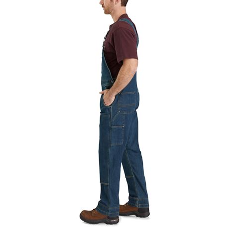 Carhartt 103322 Rugged Flex® Denim Bib Overalls For Big And Tall Men