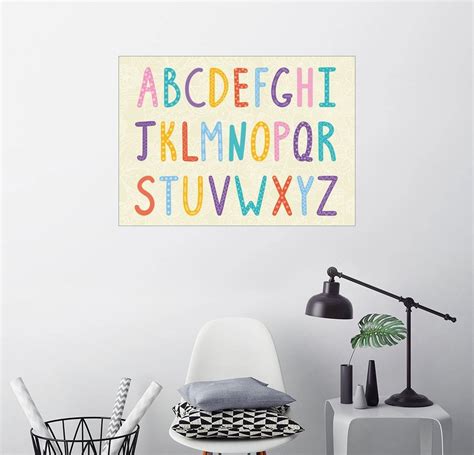 Posterlounge Wandbild Typobox Bunte Abc Buchstaben Online Kaufen Otto
