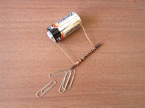 An electromagnet is a conductive metal object surrounded by coiled wire with a current flowing through it, creating a magnetic. Making an electromagnet — Science Learning Hub