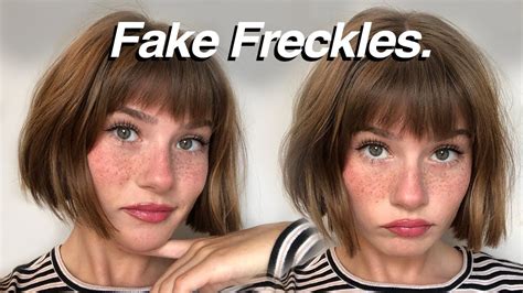 I Try Every Fake Freckle Method So You Dont Have To In 2020 Fake