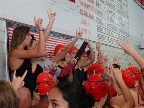 Girls Swim And Dive Seniors Honored Devils Advocate
