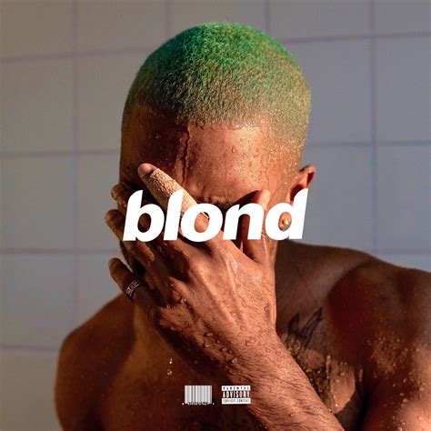 Frank Ocean Blond Album Cover White T Shirt Etsy
