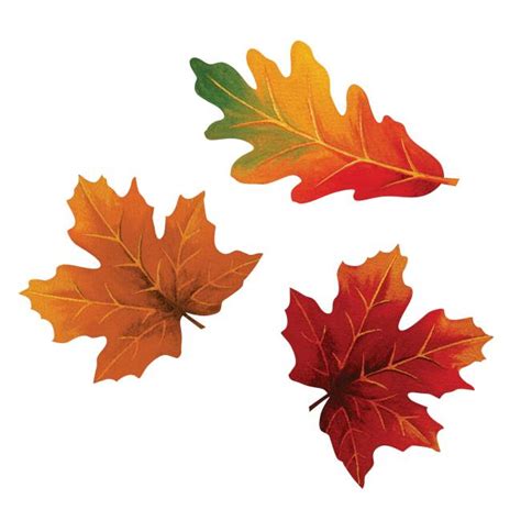 Fall Leaves Cutout Set Party At Lewis Elegant Party Supplies Plastic